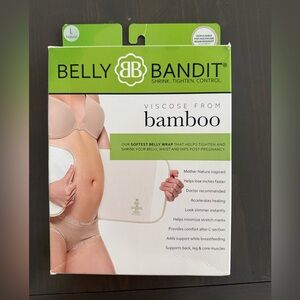 Belly Bandit Bamboo Support Wrap - White
